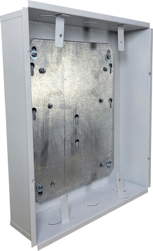 Quadro Distribuição Embutir Com Kit Bifásico 16c Din 100a