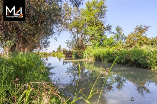 Parcela Agrícola Plana Con Derechos De Agua Y Servidumbre