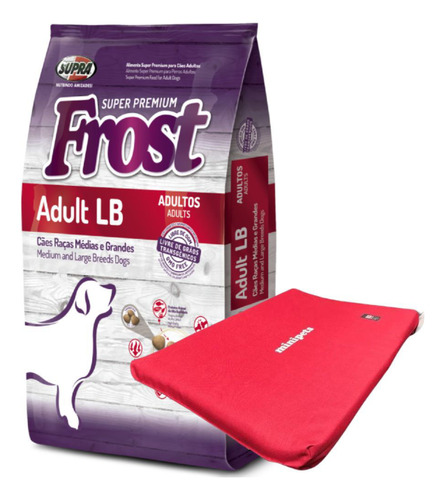 Alimento Racion Perros Frost Adult Lb 15kg + 2kg + Regalos