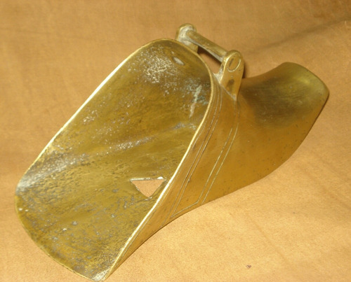Vint_retro Estribo Para Caballo De Bronce Antiguo (Usado)