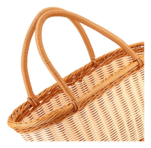 Cesta De Picnic De Ratán Sintético, , Cestas De Regalo,