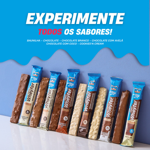 Chocowheyfer Proteico Sabor Cookies - Display 12 unidades 25g +Mu
