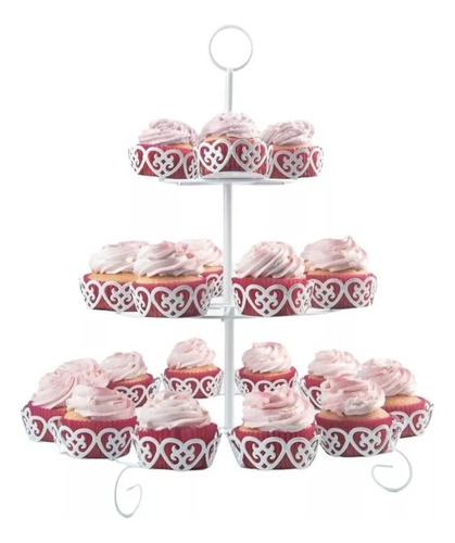 Porta Cupcakes Porta Cupcake Torre Porta Cupcake 24 Piezas