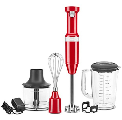 Batidora De Mano Inalámbrica De Velocidad Variable Kitchenai