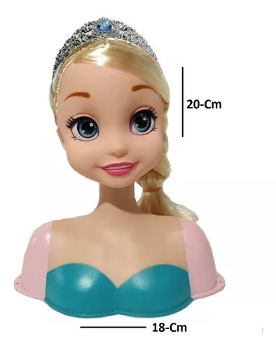 Boneca Para Maquiar Elsa Frozen Musical Com Maquiagem