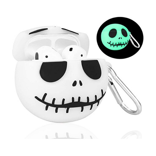 Funda De Silicona Para AirPods 1/2 Extraño Mundo De Jack