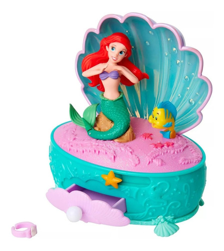 Joyero Musical Ariel De Disney Para Niñas