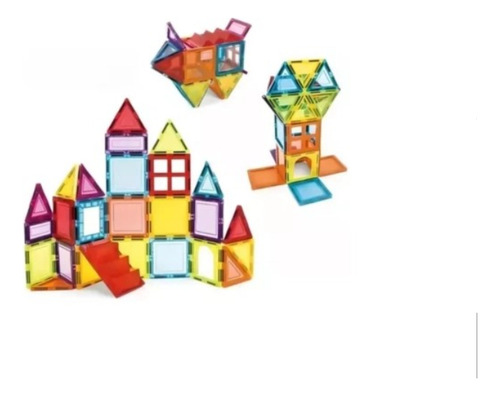 Juego De Bloques De Construcción Magnéticos 3d 26 Piezas