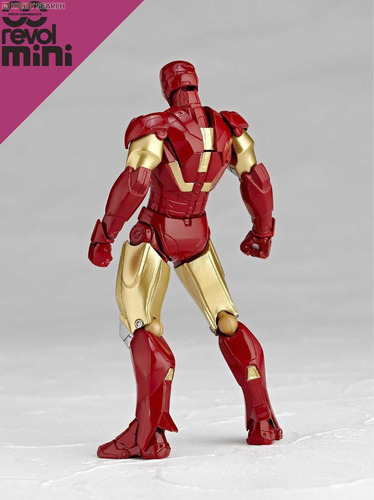 Iron Man 2 Mk 6 Micro Yamaguchi Revol Mini Jp Marvel 11.5cm