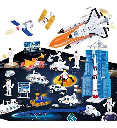 Remoking Space Adventure Toy Playset, Serie De Juguetes Educ