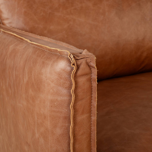Imagen 4 de 5 de Sillón Reclinable 3 Cuerpos 100% Cuero Premium Divino