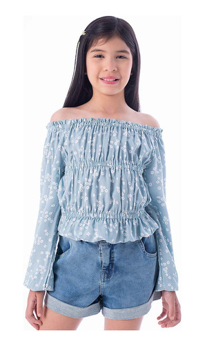 Blusa Popelina Pionier Lucy Niña