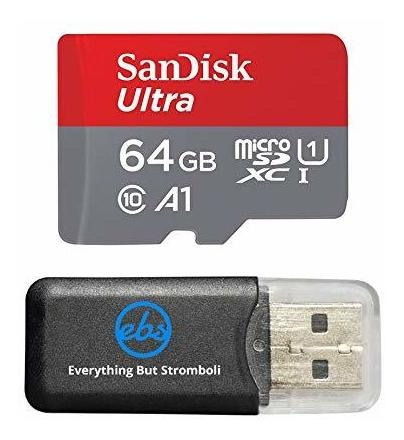 64gb Sandisk Micro Memory Card Funciona Con Camark 5c9nk