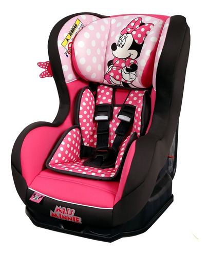 Cadeira Cadeirinha Carro Primo Minnie Mouse Pink Até 25kg