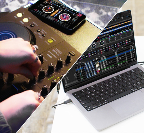 Imagen 4 de 10 de Consola Pioneer Ddj-flx4 / 2 Canales / Rekordbox / Serato