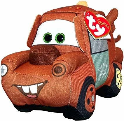 Disney Pixar Cars 3 Mater Peluche De Ty, 5 X 4 X 7,5 Pulgada