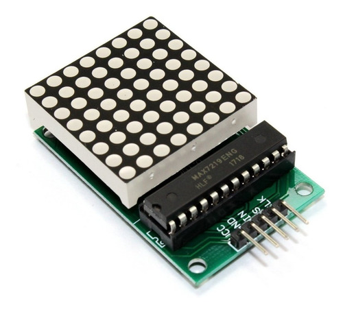 Kit Matriz Led De 8x8 Con Max7219, Arduino, Pic, Raspberry