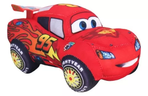 Relampago Mcqueen de Pelúcia do Desenho Carros 18cm - Pelúcias HAS Brasil