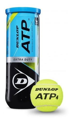 Tubo Pelota De Tenis Dunlop Atp  Padel  Oferta!
