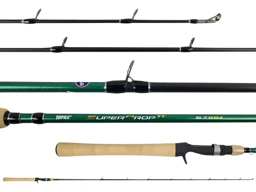 Vara Carretilha Rapala Super Prop II 1,83m 17-35lbs Carbono