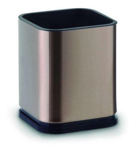 Imagem 1 de 2 de Porta Talher Organizador Aço Inox Bronze Mimo Style