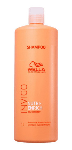 Shampoo Wella Nutri-enrich Invigo 1000ml - Wella