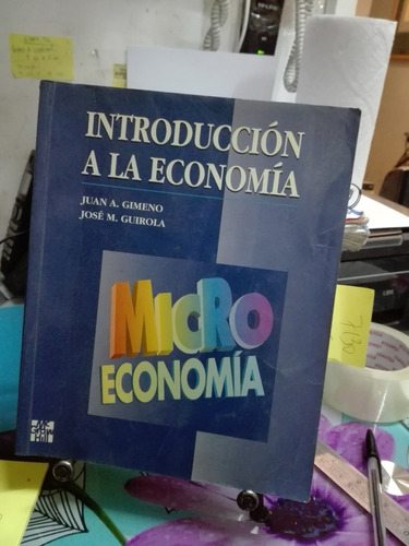 Introducción A La Economia // Gimeno