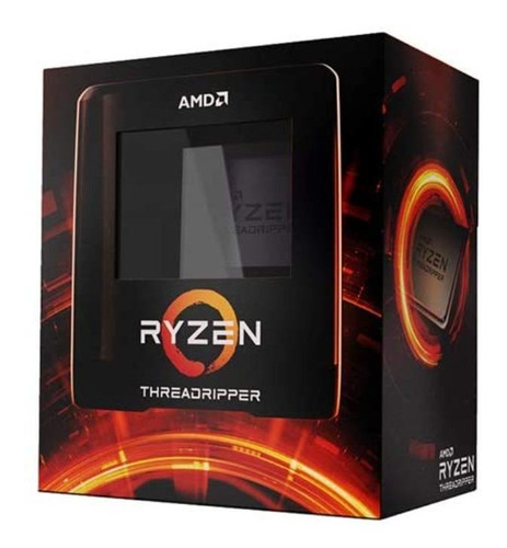 Processador gamer AMD Ryzen Threadripper 3970X 100-100000011WOF  de 32 núcleos e  4.5GHz de frequência