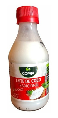 Imagem 2 de 2 de Leite De Coco Culinario Tradicional Copra Vidro 200ml