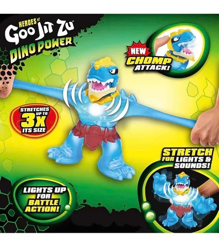 Heroes Of Goo Jit Zu Dino Power Figura De Acción Luz, Sonido