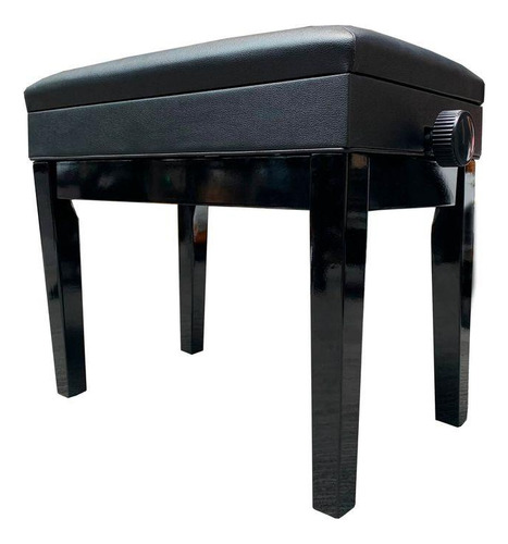 Sillín De Piano Walters Ajustable Negro