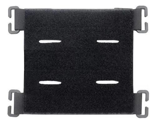 2 Molle Panel Pad Patches Display Board Para Ropa Negro