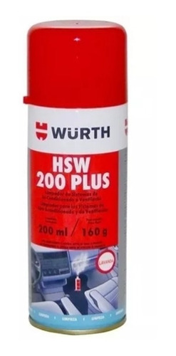 Higienizador Hsw Limpa Ar Condicionado Wurth - Lavanda