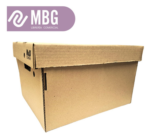 Imagen 5 de 7 de Caja Archivo M&d 403 Americana Alta X 25 Unidades