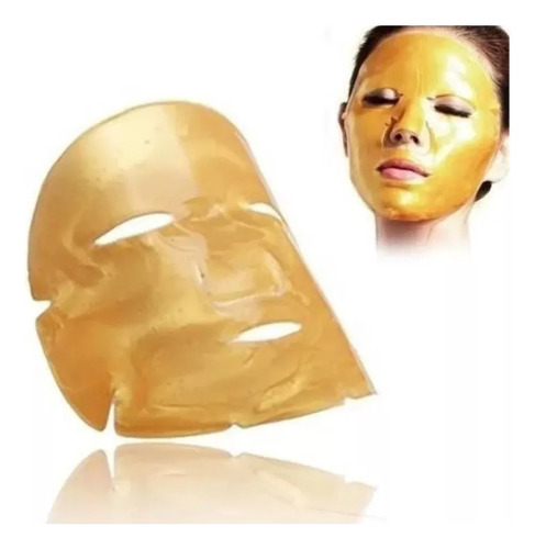 12 Pzas Mascarillas Oro 24k Colageno Antiarrugas 