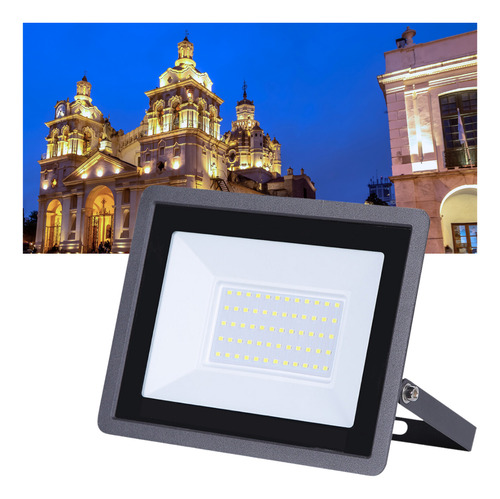 Refletor Led 100w 6.000k Frio Bivolt Ip65 120° Paesaggio