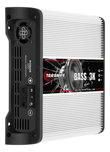 Taramps Bass 3k 1 Canal De 1 Ohm 3000 Vatios Rms Clase D...