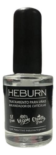 Esmalte Removedor Cutícula Uñas Heburn Manicuría Tratamiento