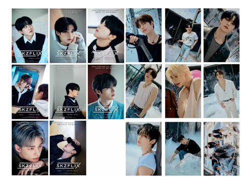 Juego 17 Posters Stray Kids Music Drama Skzflix Maxident