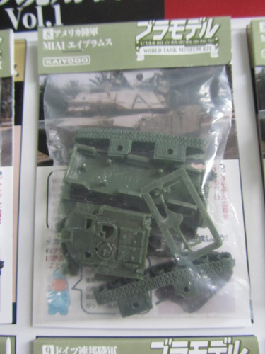 Tank Tanque Modelo A Escala Para Armar 1/144 M1 Abrams M1a1