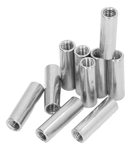 Tuerca De Acoplamiento De Rosca Hembra 1.25 12 L40mm, 10 Pzs