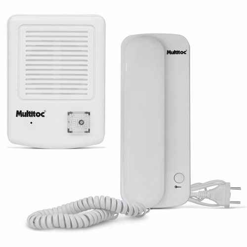 Porteiro Interfone Eletronico Home Plug Multitoc Abre Porta