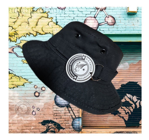 Imagem 5 de 7 de Chapéu Boonie Hat Mb Camping Pesca Policial Militar Airsoft
