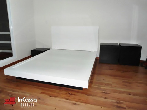 Recámara Minimalista Mod. Viena Matrimonial, Buroes Cabecera
