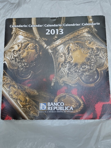 Almanaque 2013 Del Banco Republica - Plateria Criolla