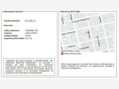 Imagen 9 de 11 de Casa Sola En Venta Roma Norte