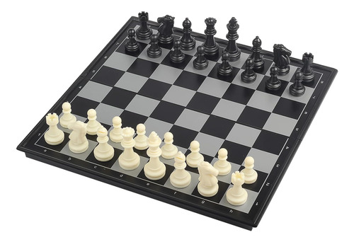 Andux Juego De Ajedrez Magnético Plegable, Juego De Mesa Con