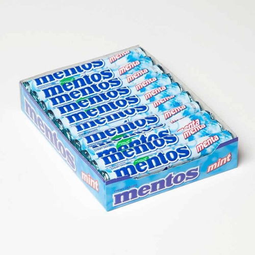 Mentos Stick Mint (menta) Tradicional C/16