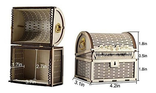 Dado Juego Dnd Mimic Chest Box Caja De Almacenamiento De Dad