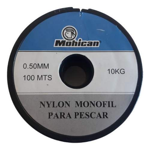 Nylon  Monofil Asso Para Pescar 0,50 Mm 100 Mts Humo